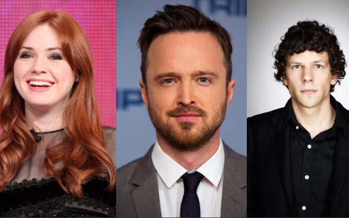 Karen Gillan, Aaron Paul, & Jesse Eisenberg To Star In Riley Stearns' 'Dual'