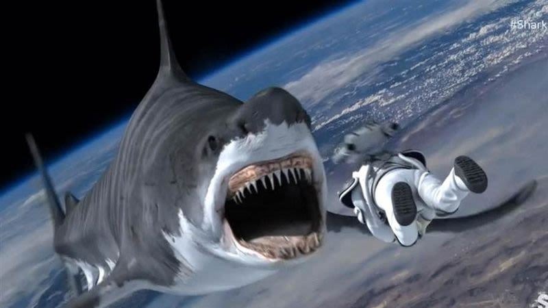 Sharknado 3 - Shark in Action