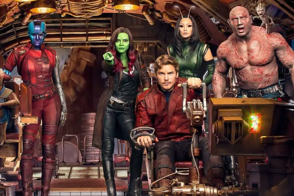 Guardians of the Galaxy Volume 3 - team picture