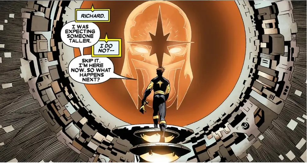 Nova faces the Worldmind
