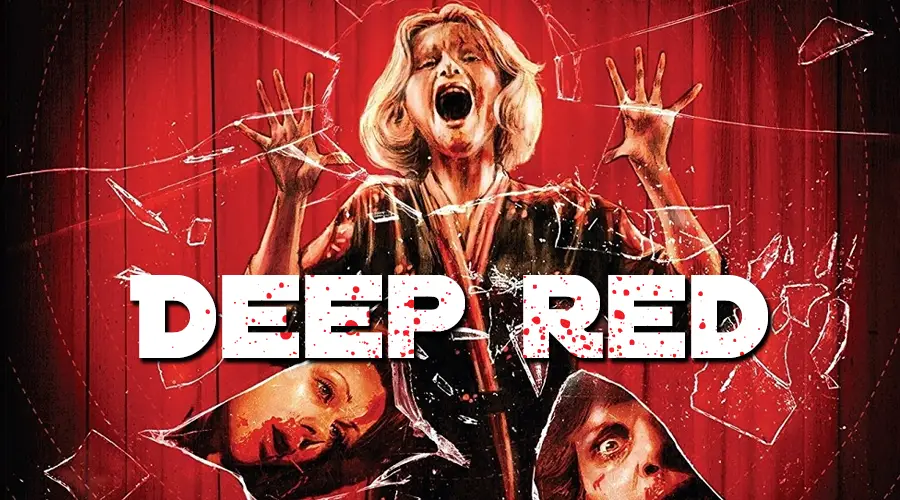 Deep Red Poster