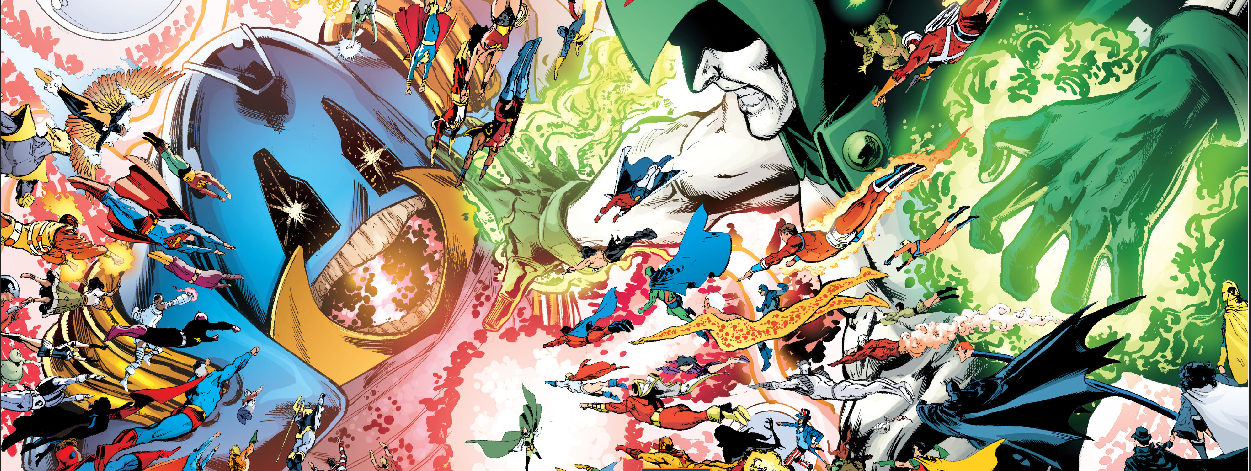 First Look At The Anti-Monitor On The Set Of 'Crisis On Infinite