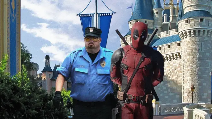 Deadpool at Disney World