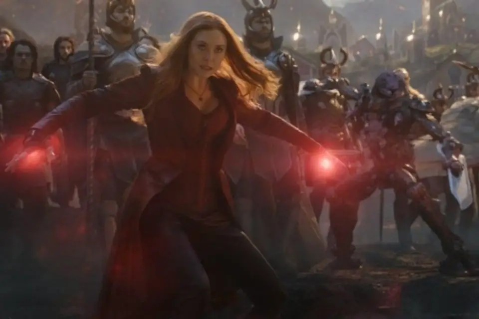 Elizabeth Olsen As The Scarlet Witch