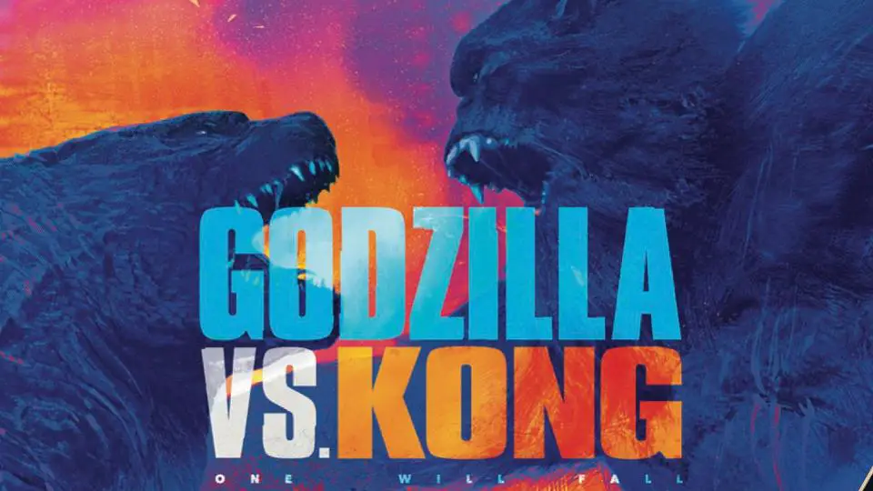 Godzilla v Kong banner