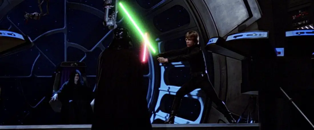 Return of the Jedi - Luke and Vader