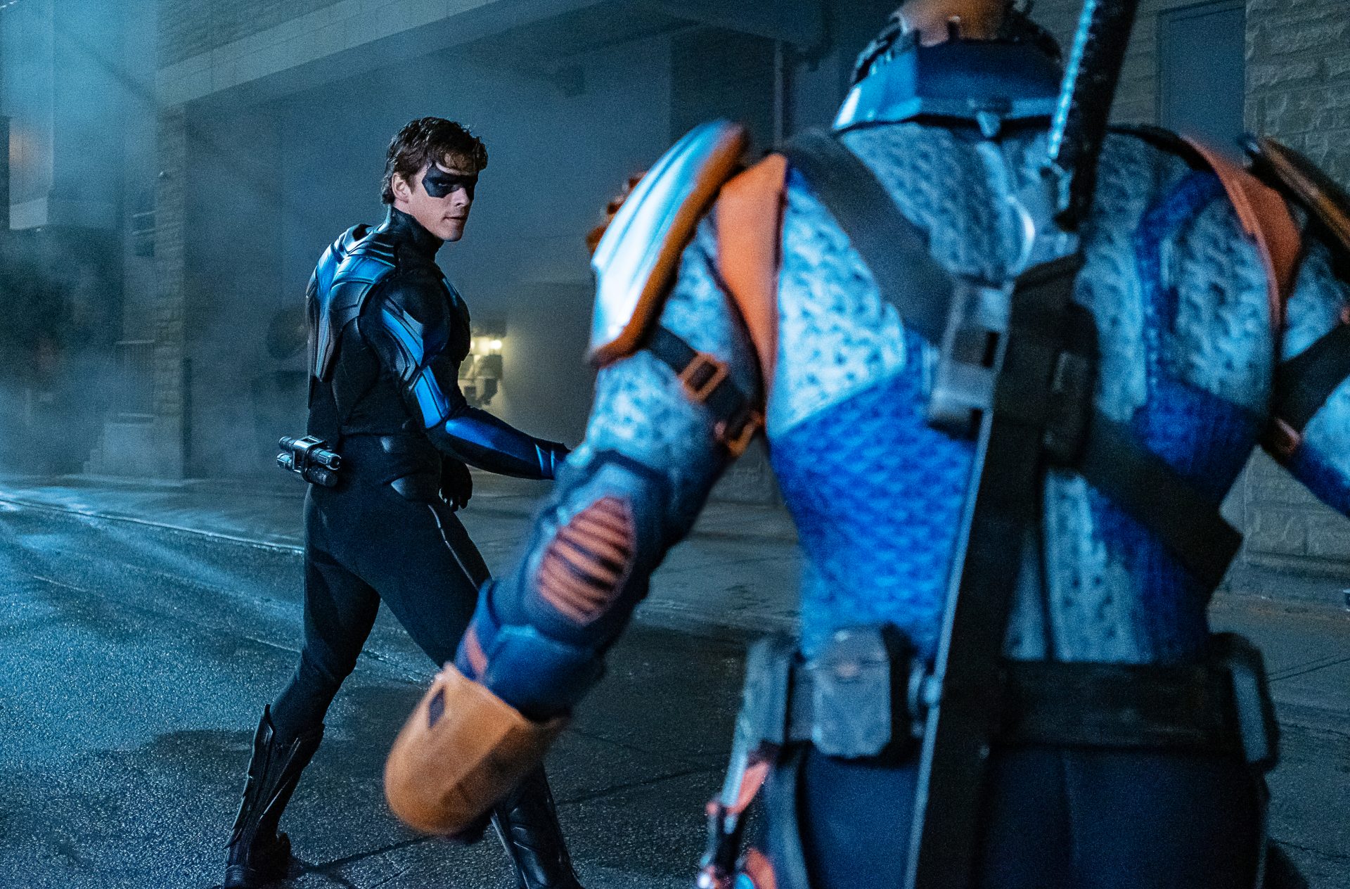 Nightwing and Deathstroke
