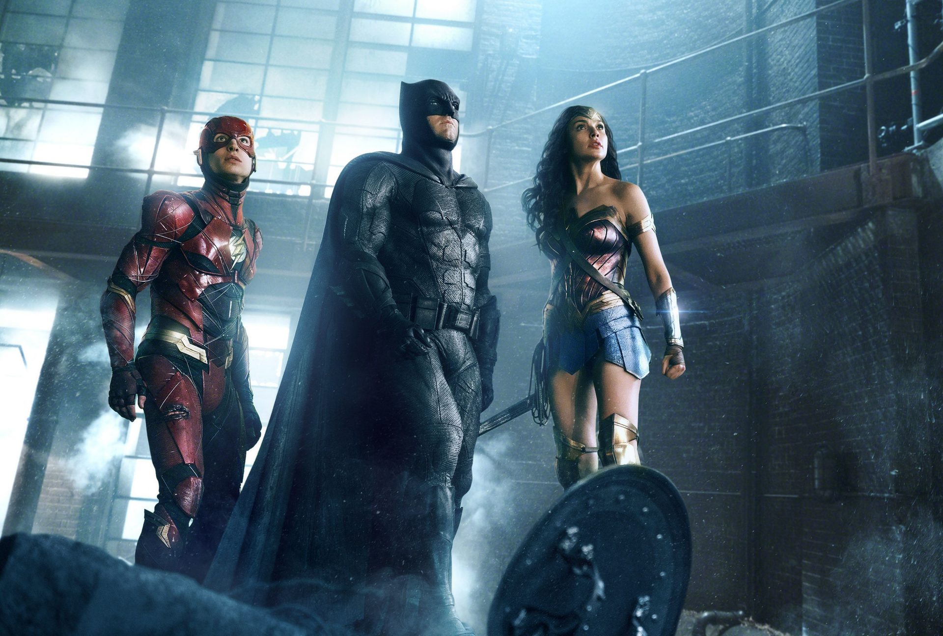 Justice League - The Flash, Batman and Wonder Woman
