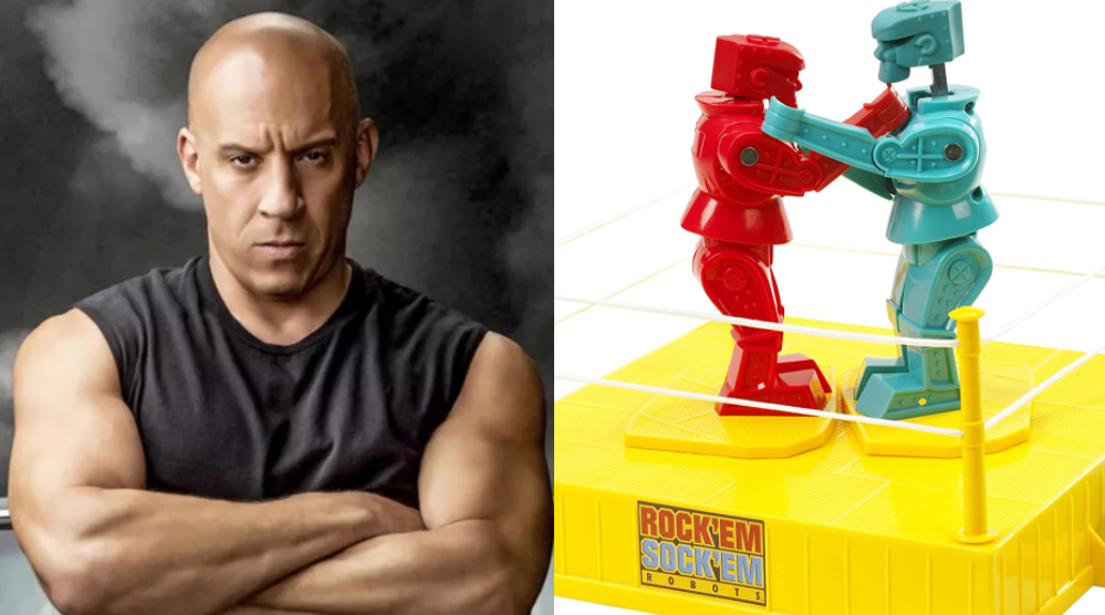 Vin Diesel To Star In Universal’s Live-Action ‘Rock ‘Em Sock ‘Em Robots’ Movie