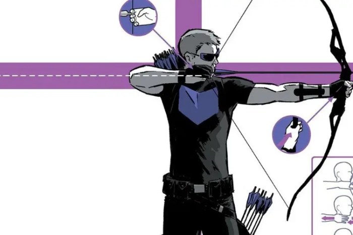 'Hawkeye' Set Photo Reveals Jeremy Renner In Comic-Accurate Costume