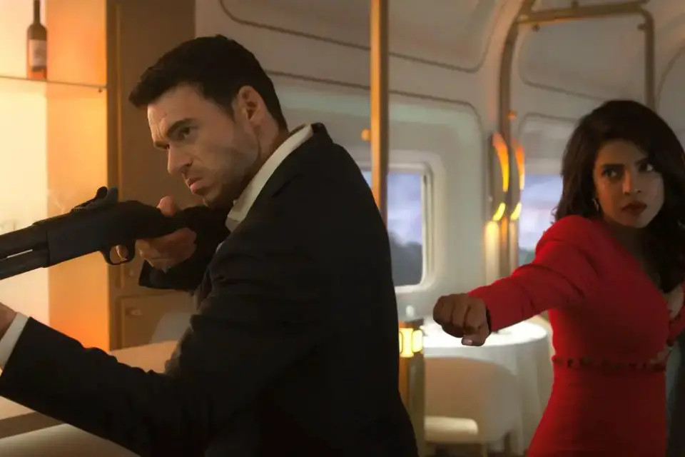 Citadel - Mason Kane (Richard Madden) and Nadia Sinh (Priyanka Chopra Jonas)