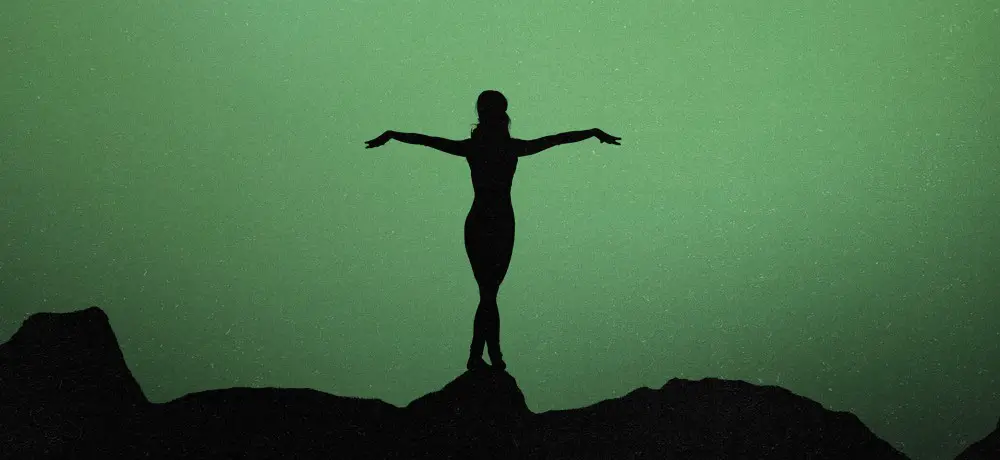 A visual for the film Apartment 7A